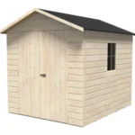 Wooden garden shed León 3.8 x 3.8 m