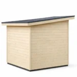 Wooden garden shed Porto 2.2 x 2.2 m