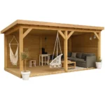 Wooden gazebo/shelter Brix 5.3 x 3.3 m