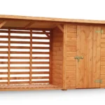 Woodshed with storage space Ravi 4.2 x 1.7 m