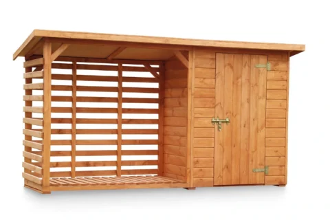 Woodshed with storage space Ravi 4.2 x 1.7 m