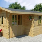 Garden log cabin Balu 4.2 x 4.2 m