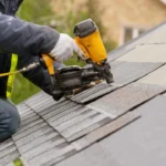 Shingle installation