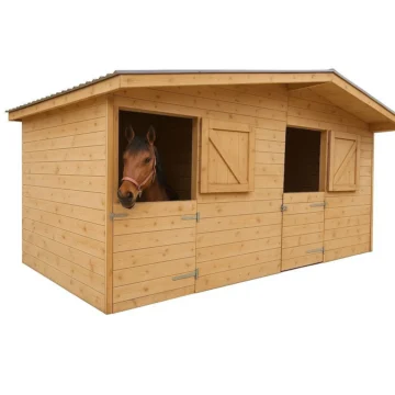 Stable with two horse boxes 5.2 x 4.2 m