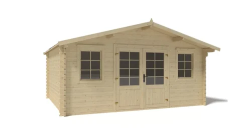 Log cabin 5.9 x 5.4 m