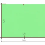 Roubený přístřešek 5,4 x 3,4m
