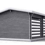 Roubený přístřešek 5,4 x 3,4m