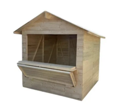 Dřevěný prodejní stánek 3,2 x 3,2m