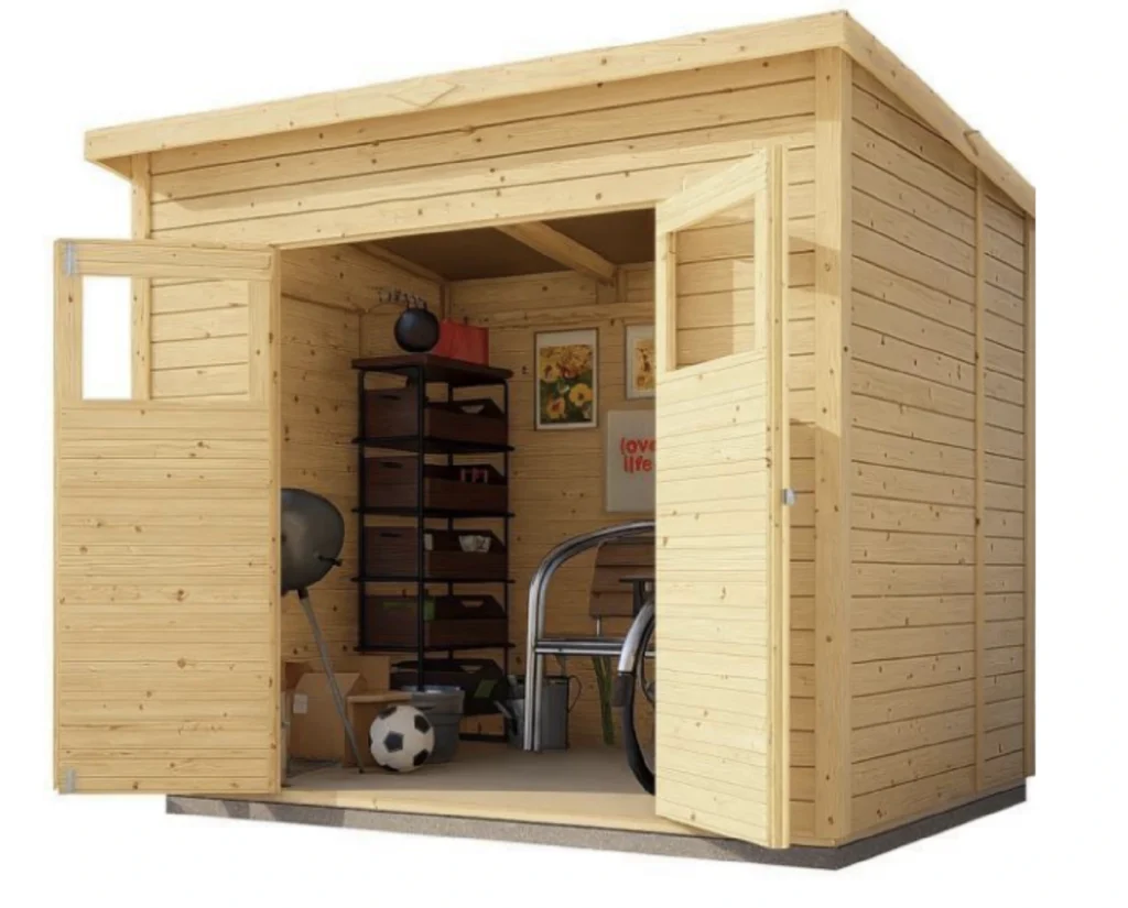Dřevěný zahradní domek Latina 3,2 x 3,2m