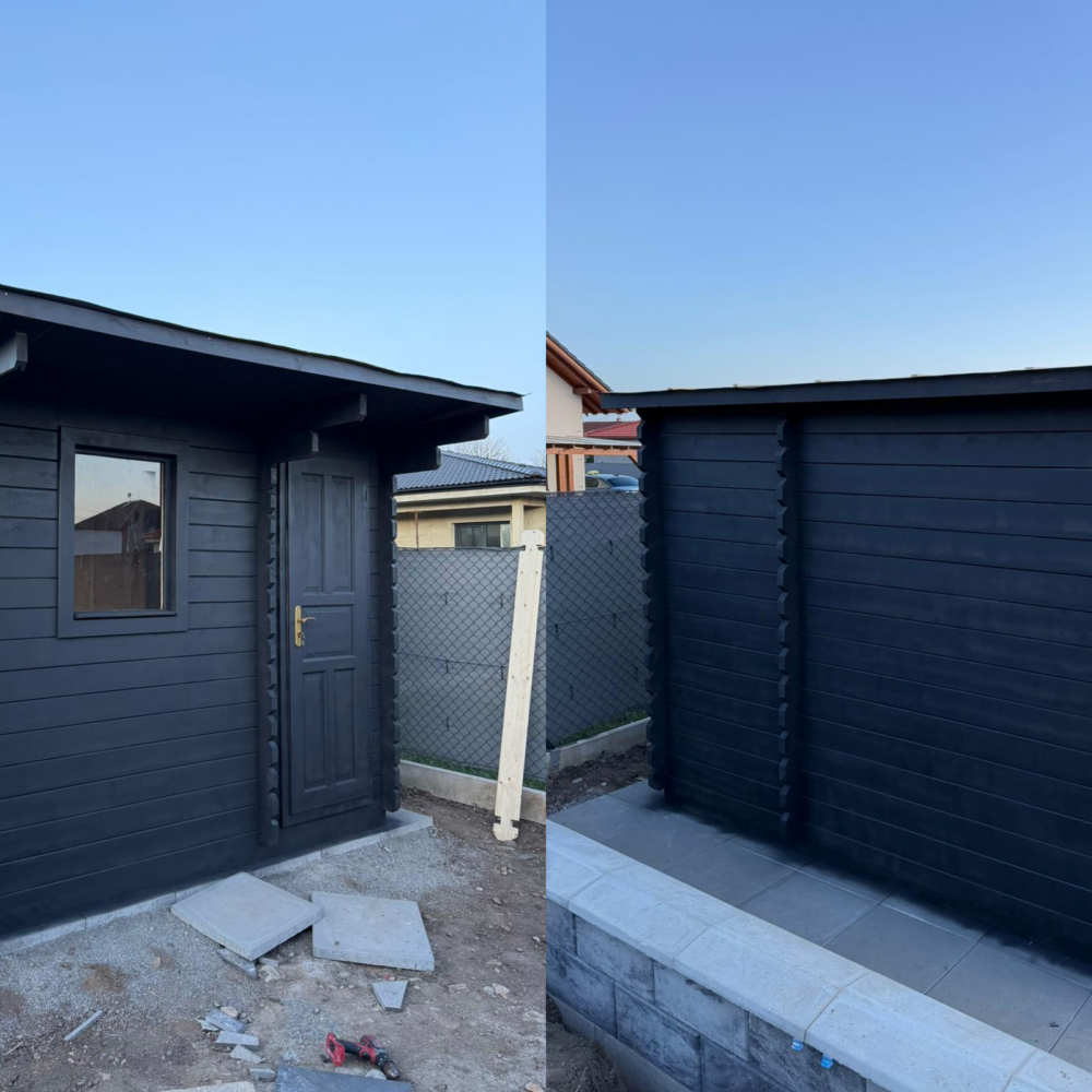 Roubená sauna 2,2x3,2m